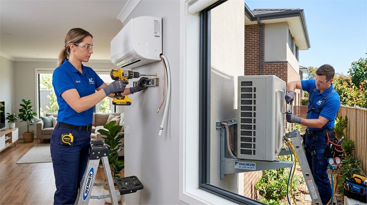 Split AC Installation Hyderabad Indian Home
